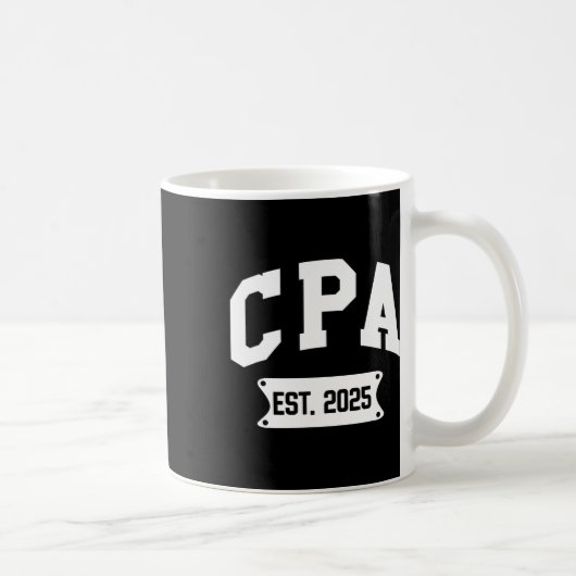 Cpa Est 2025公認会計士卒業 コーヒーマグカップ (右)