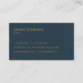 CPA Nautical Compass  名刺 (裏面)