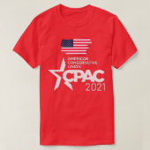 Cpac 2021 tシャツ (デザイン正面)