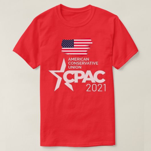 Cpac 2021 tシャツ (デザイン正面)