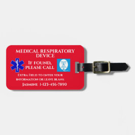 CPAPカスタムマシ運ンオン ラゲッジタグ