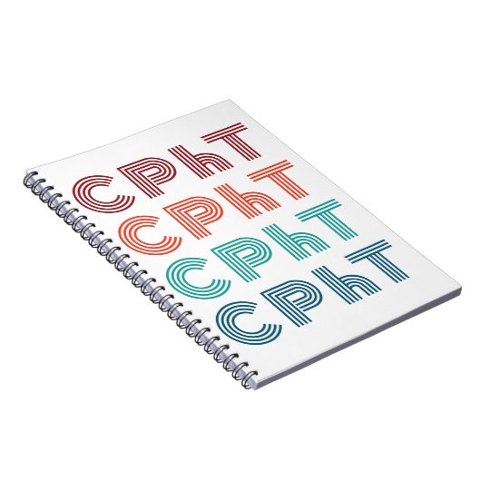 CPhT認定の薬局技術者製薬技術 ノートブック (右側)