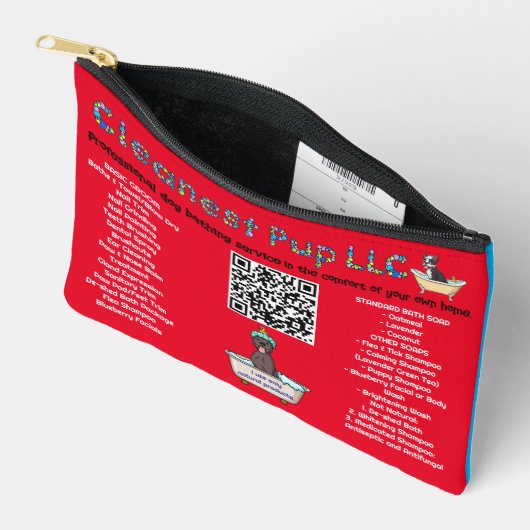 CPLLC アクセサリーポーチ (見開き)