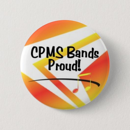 CPMSは誇りを持ったにバンドを付けます! 缶バッジ (正面)