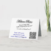 Cpnsunset#1 – 任意カスタマイズの大事な行事 カード (裏面)