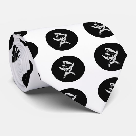 CPOのスカル ネクタイ (ロール)