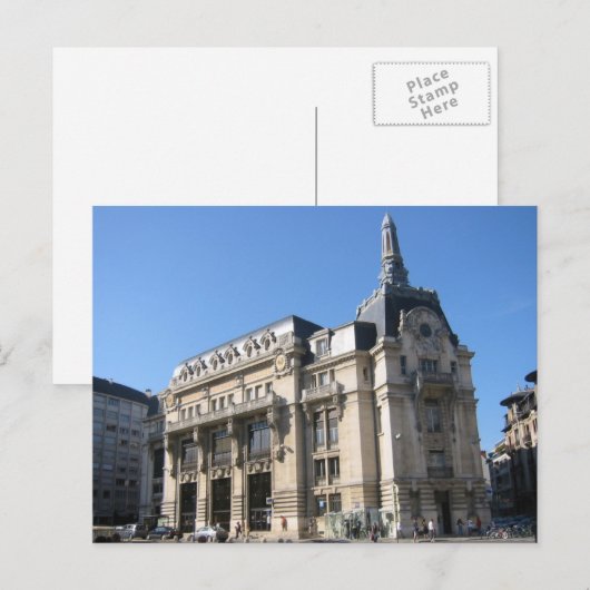 CPostオフィス、Dijon ポストカード (正面/裏面)