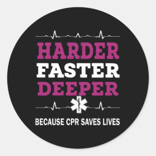 CprがCpr Nに住んでいるため救に、より速く ラウンドシール