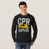 Cprインストラクターコーチエマージェンシーコース応急処置Ca Tシャツ (正面フル)