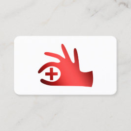 CPRインストラクター&応急処置QR 名刺