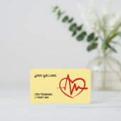 CPRトレーナー 名刺 (スタンド正面)