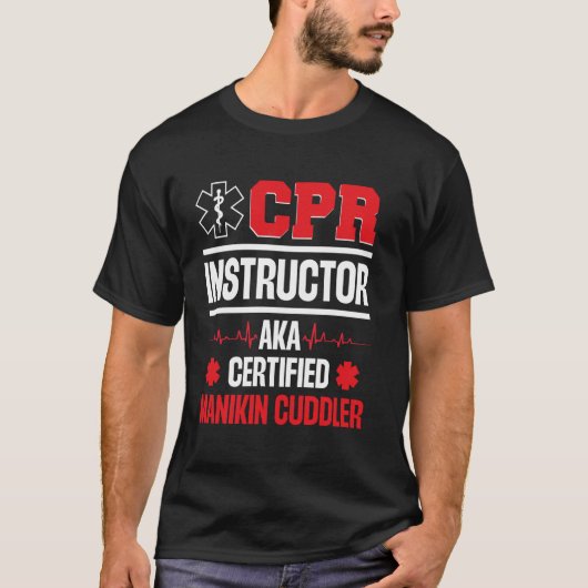 CPRマネキンCPR呼吸障壁ポケットマスクCPR Tシャツ (正面)