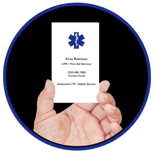 CPR救急医療ビジネスカード 名刺