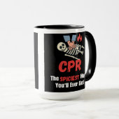 CPR:最高に辛いハグを手に入れる マグカップ (正面右)