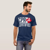 CPR Certified Shirt CPR Student Training  Gift Tシャツ (正面フル)