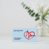 CPR Instructor QR 名刺 (スタンド正面)