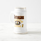 Cptnのドイツの飲むマグ ビールジョッキ (正面左)