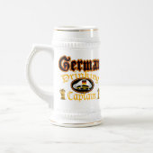 Cptnのドイツの飲むマグ ビールジョッキ (左)