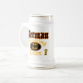 Cptnのドイツの飲むマグ ビールジョッキ (正面左)