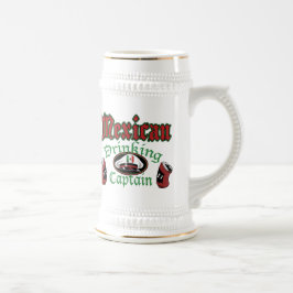 Cptnのメキシコ飲むマグ ビールジョッキ