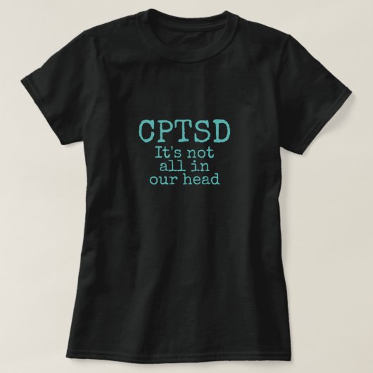 CPTSDのTシャツ Tシャツ (デザイン正面)