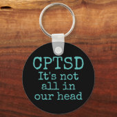 CPTSDキーチェーン キーホルダー (正面)