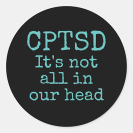 CPTSDシール ラウンドシール
