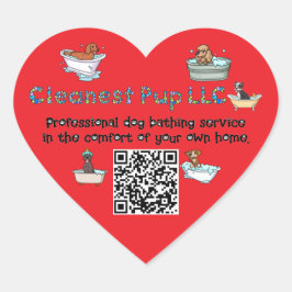 CPupステッカー ハートシール