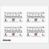 CPupステッカー 長方形シール (シート)