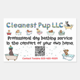 CPupステッカー 長方形シール