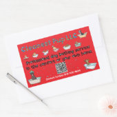 CPupステッカー 長方形シール (封筒)