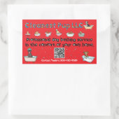 CPupステッカー 長方形シール (バッグ)