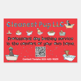 CPupステッカー 長方形シール