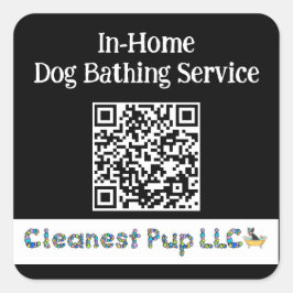 CPupブラックシール スクエアシール