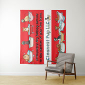 CPupレッドタペストリー タペストリー (インサイチュ)