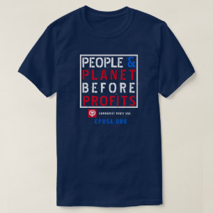 CPUSAブルーカラー Tシャツ
