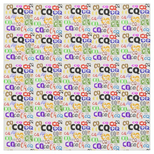 CQハカラフルムラジオ布小タイル ファブリック (クローズアップ)