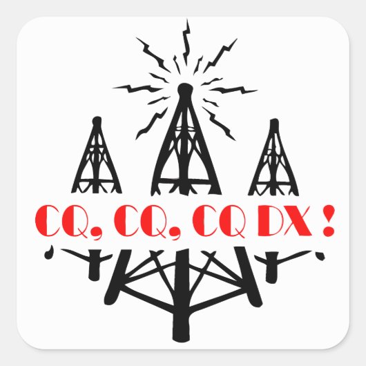 CQ DX スクエアシール (正面)