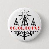 CQ DX 缶バッジ (正面)