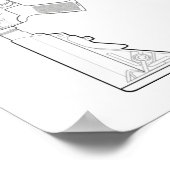 CQBR MK18 0ポスタモダンー ポスター (角)