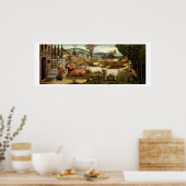 Crのミノス王の妻、パシファエの情念 ポスター (キッチン)