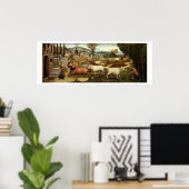 Crのミノス王の妻、パシファエの情念 ポスター (ホームオフィス)