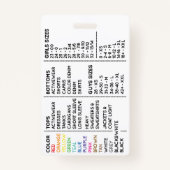 CRの名前入りの記章 バッジ (裏面)