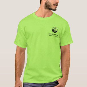 CRの禅の中心、仏のquotが付いている陰陽のオークの木、 Tシャツ