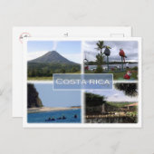 CRコスタリカ – トルツゲロ国立公園 – ポストカード (正面/裏面)