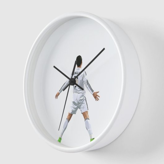CR7 Cristiano Ronaldo  壁時計 (傾斜)