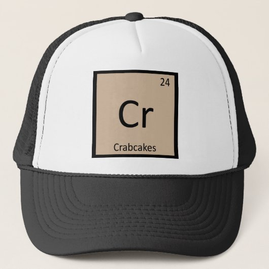 Cr - カニカケの化学 周期表の記号 キャップ (正面)