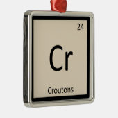 Cr -クルートン化学の周期表記号 メタルオーナメント (右)