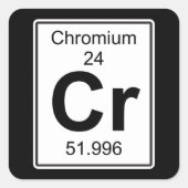 Cr – クロム スクエアシール (正面)