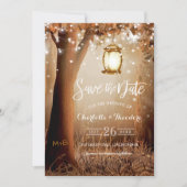 CR Code Rustic Country Wedding Save the Date セーブザデート (正面)